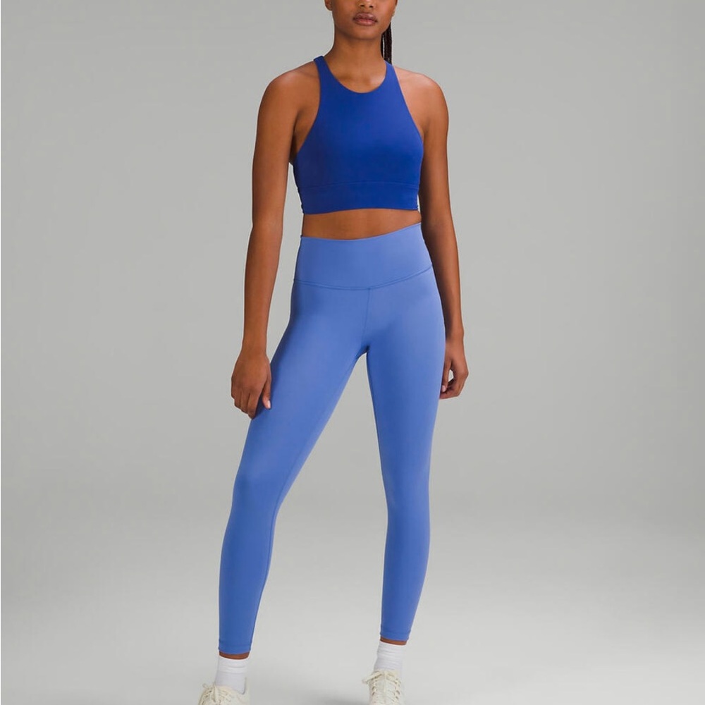 Lululemon Wunder Train High-Rise Tight 25" size 6 
Wild Indigo EUC